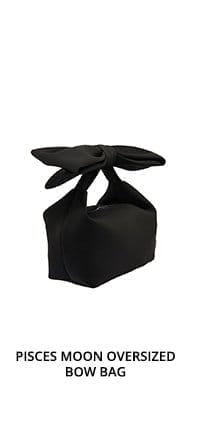 PISCES MOON OVERSIZED BOW BAG