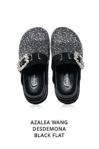 AZALEA WANG DESDEMONA BLACK FLAT