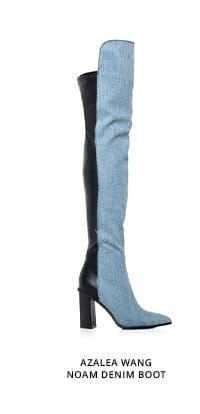 AZALEA WANG NOAM DENIM BOOT