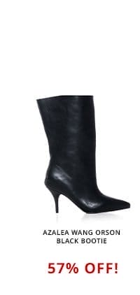 AZALEA WANG ORSON BLACK BOOTIE