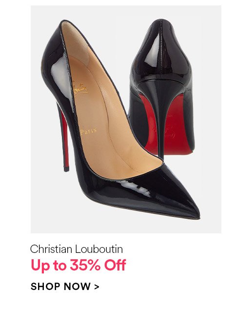 CHRISTIAN LOUBOUTIN - UP TO 35% OFF