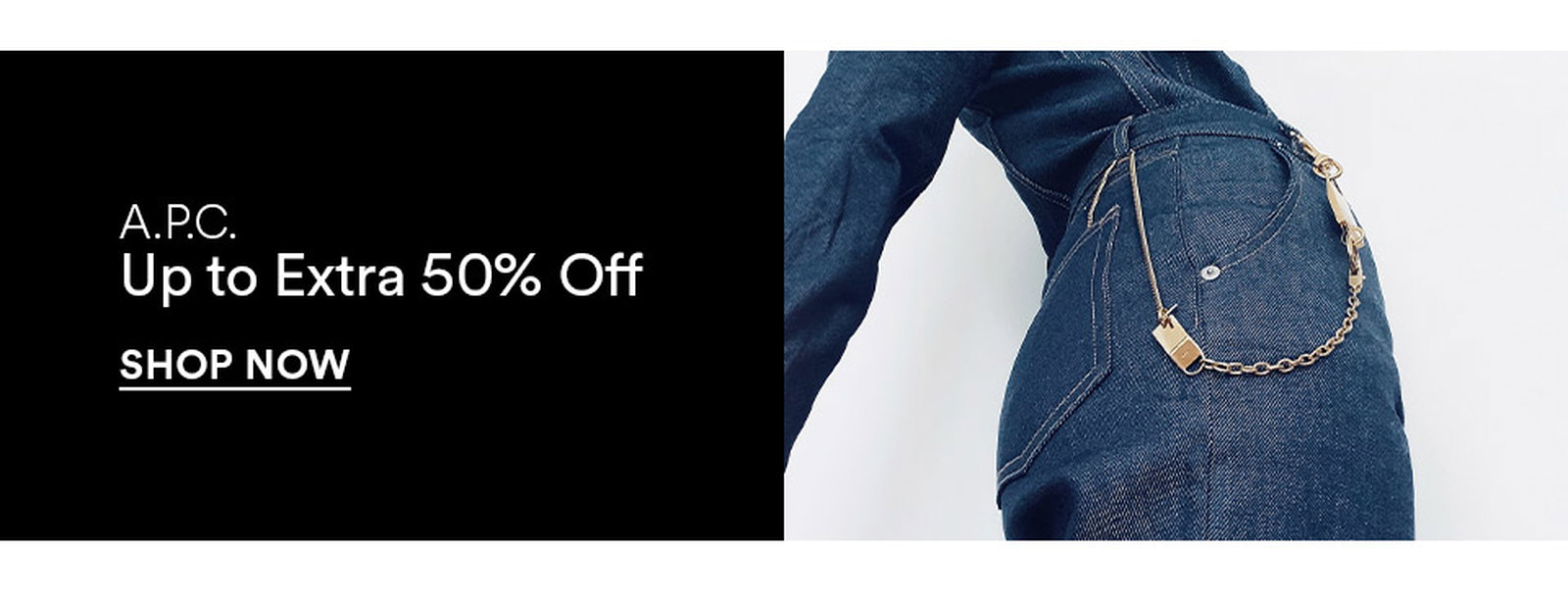 A.P.C. - UP TO EXTRA 50% OFF