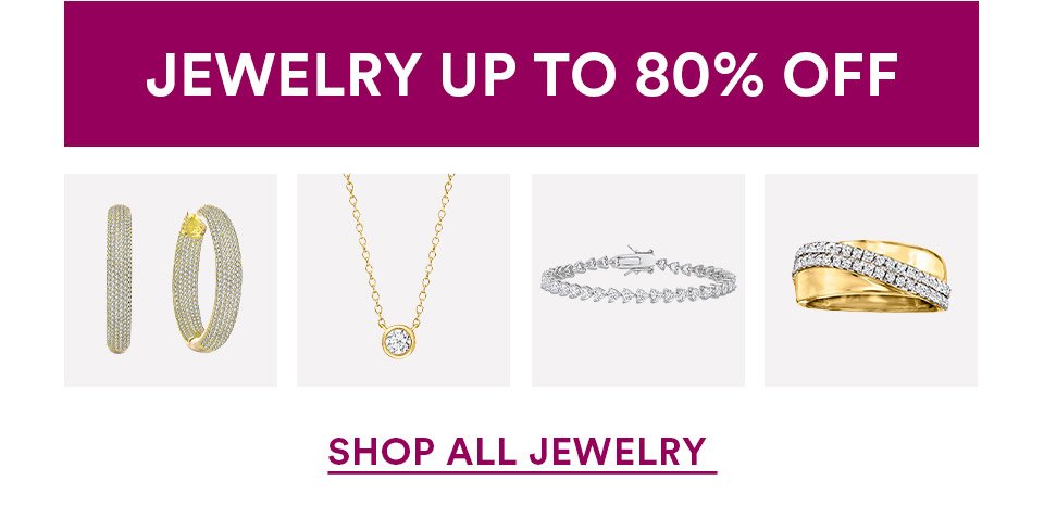 JEWELRY - UP TO 80% OFF