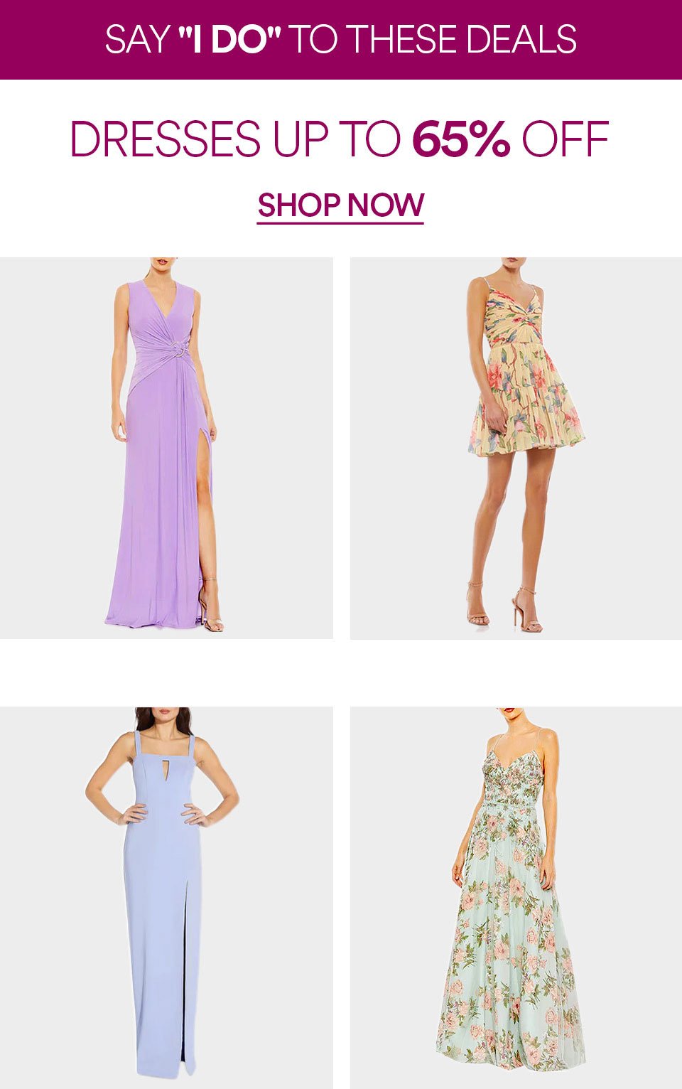 DRESSES - UP TO 65% OFF