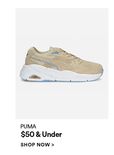 PUMA - \\$50 & UNDER