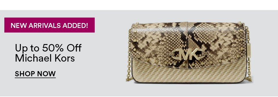 MICHAEL KORS - UP TO 50% OFF