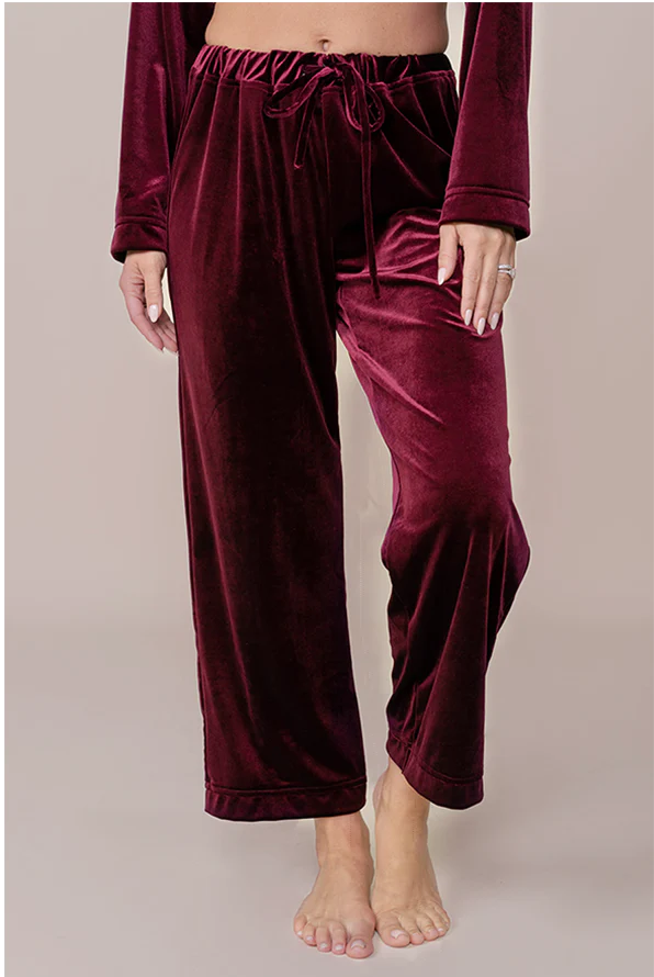 Image of Daybreak Velvet Sleep Pants | Made To Order