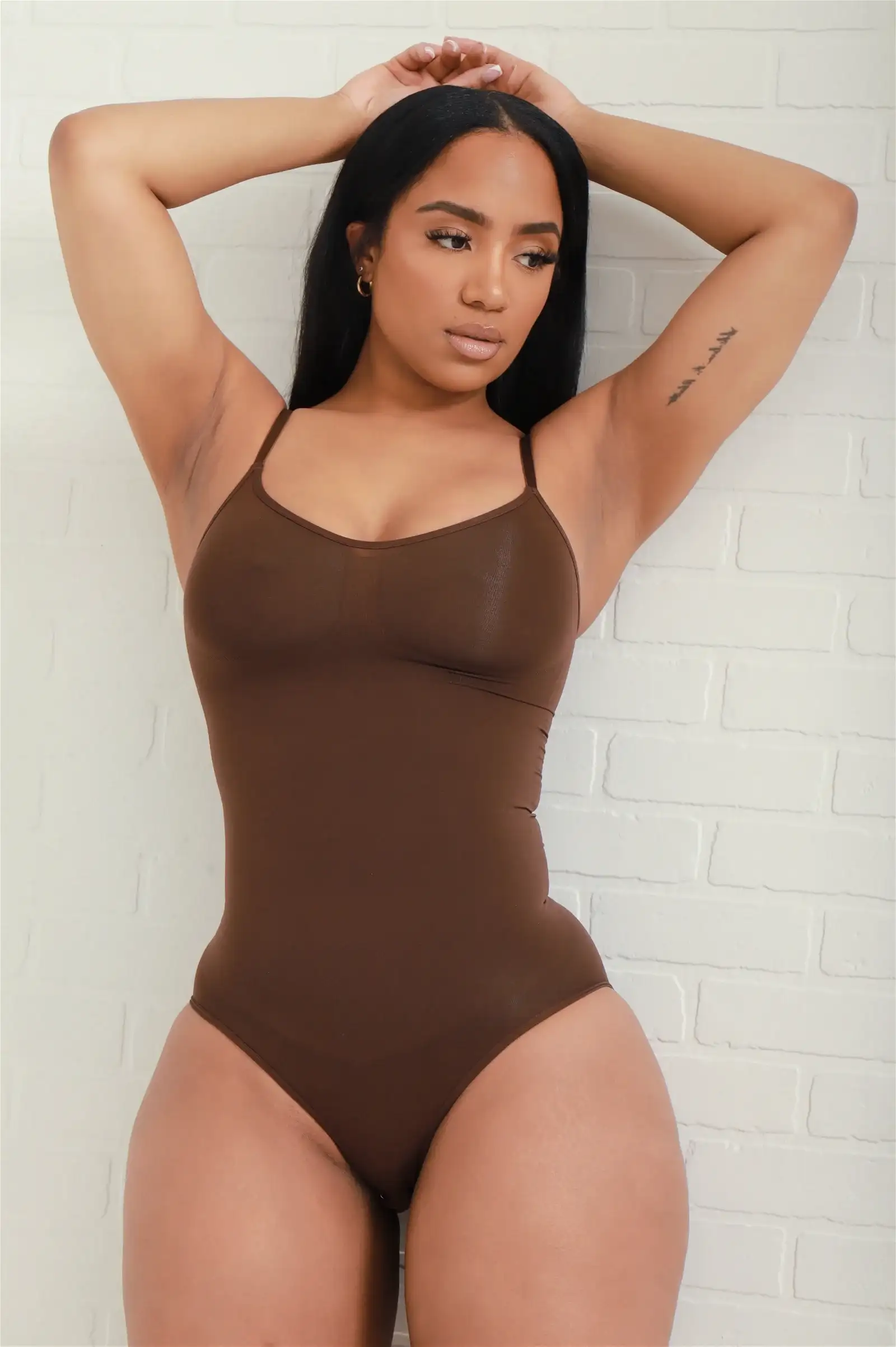 Image of Everyday Essential Seamless Sculpting Body Shaper - Brown No. 195