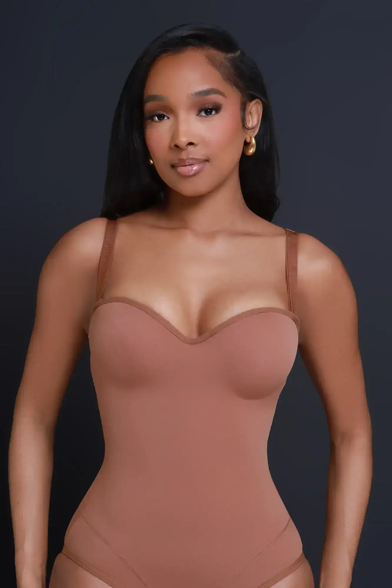 Image of Doctored Form Shapewear Bodysuit - Toffee No. 124