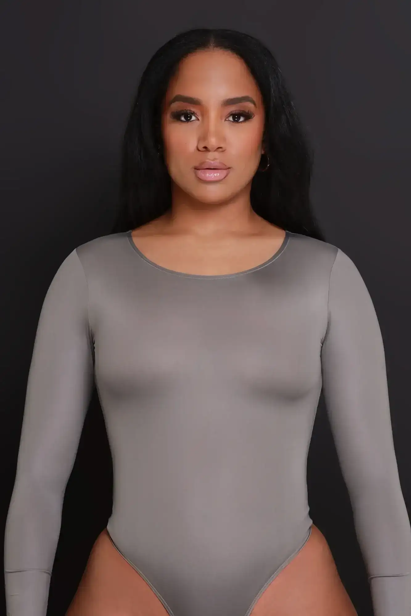 Image of Countdown NUW Metallic Bodysuit - Grey