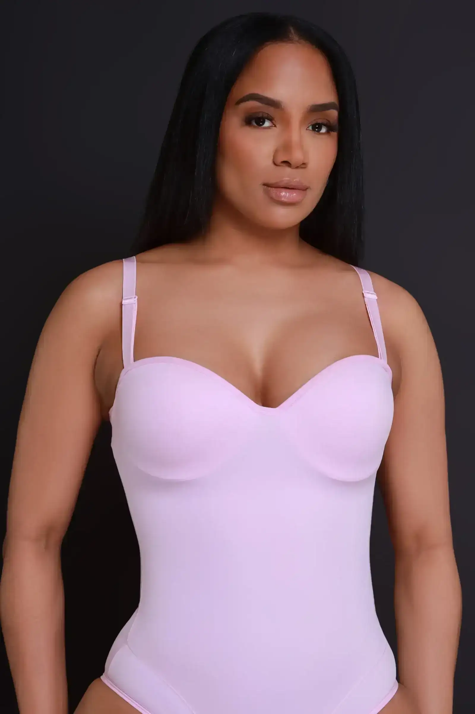 Image of Doctored Form Shapewear Bodysuit - Pink No. 124