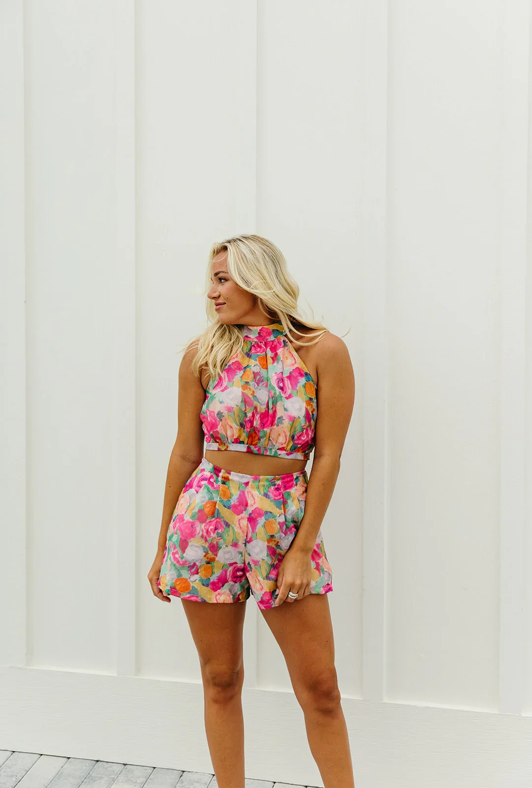 Fancy In Florals Set - Pink/Multi