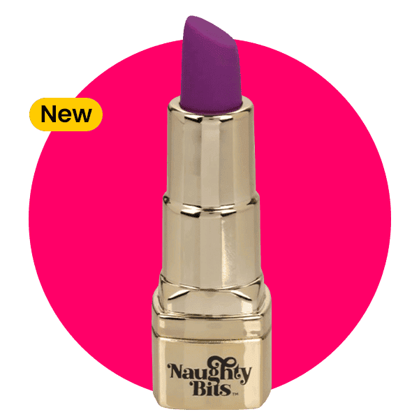 Naughty Bits™ Bad Bitch™ Lipstick Vibrator | discreet bullet