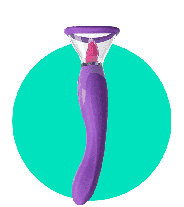 Fantasy for Her Ultimate Pleasure Tongue Stimulation, Vibration, And Suction