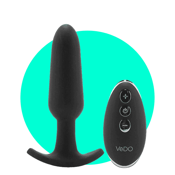 VeDO Bump Plus | rechargeable remote controlled anal vibrator