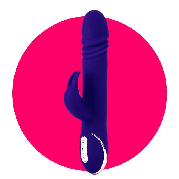 Jack Rabbit® Signature Silicone Thrusting Rabbit | silicone vibrating & thrusting