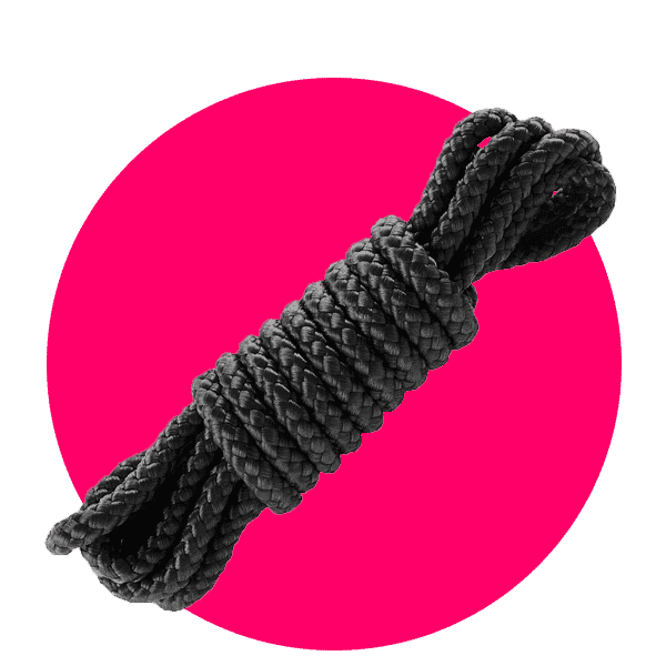 Sex & Mischief Silky Rope two six foot lengths