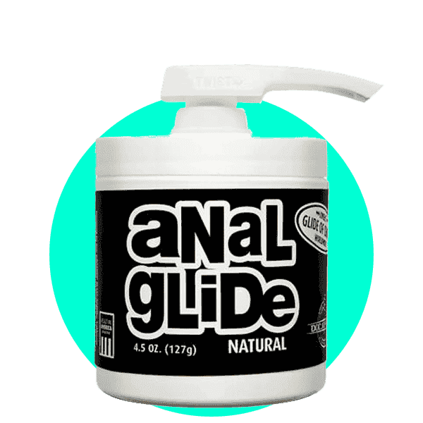 Anal Lube Anal Glide - Natural - 4.5 oz | petroleum-based lubricant