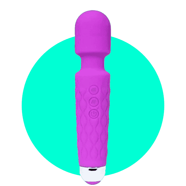 SIMPLI Vibrating Wand 01 | silicone body massager