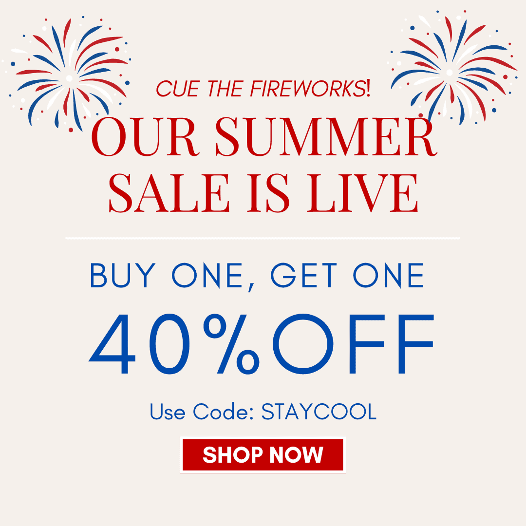 summer sale bogo 40% off