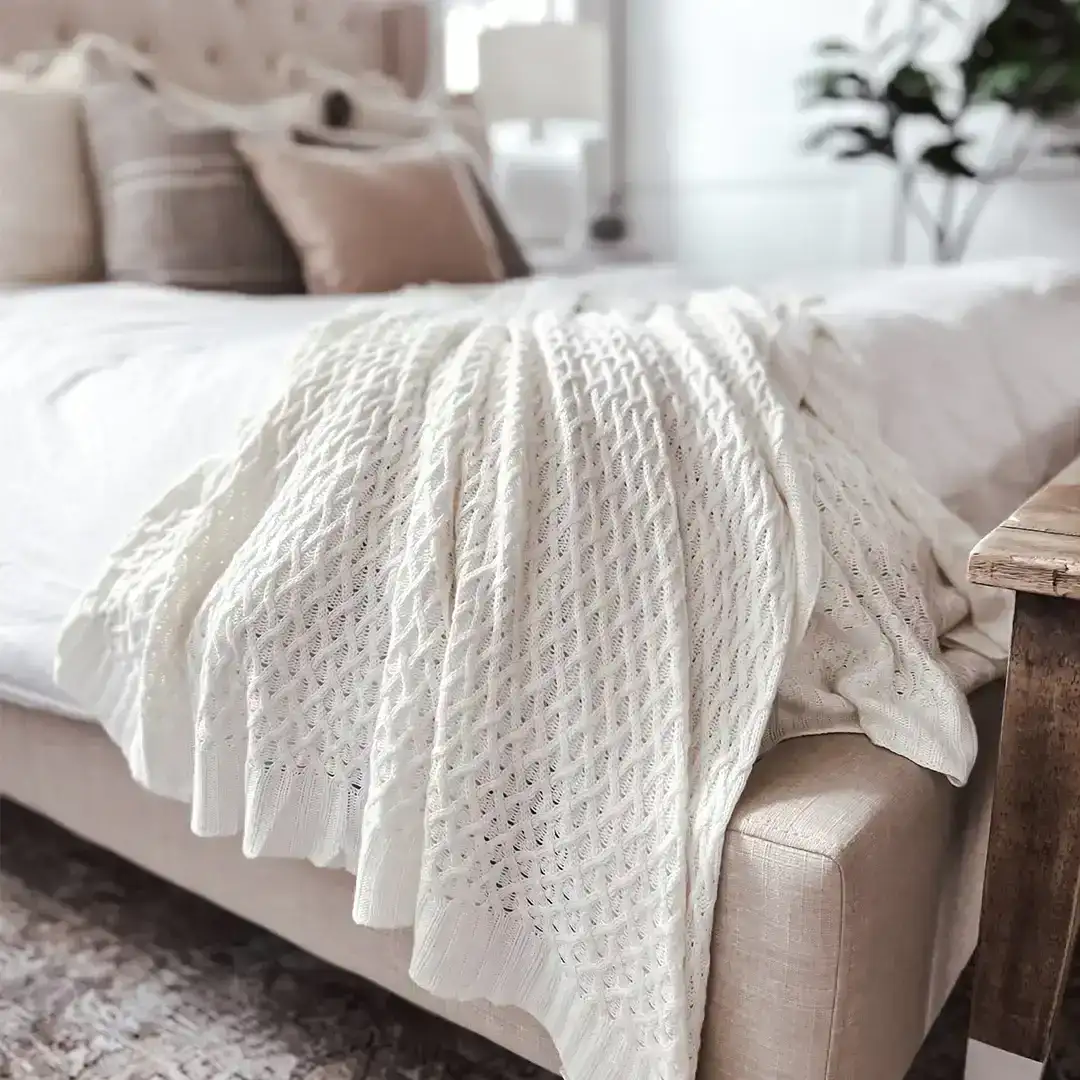 Knitted Throw