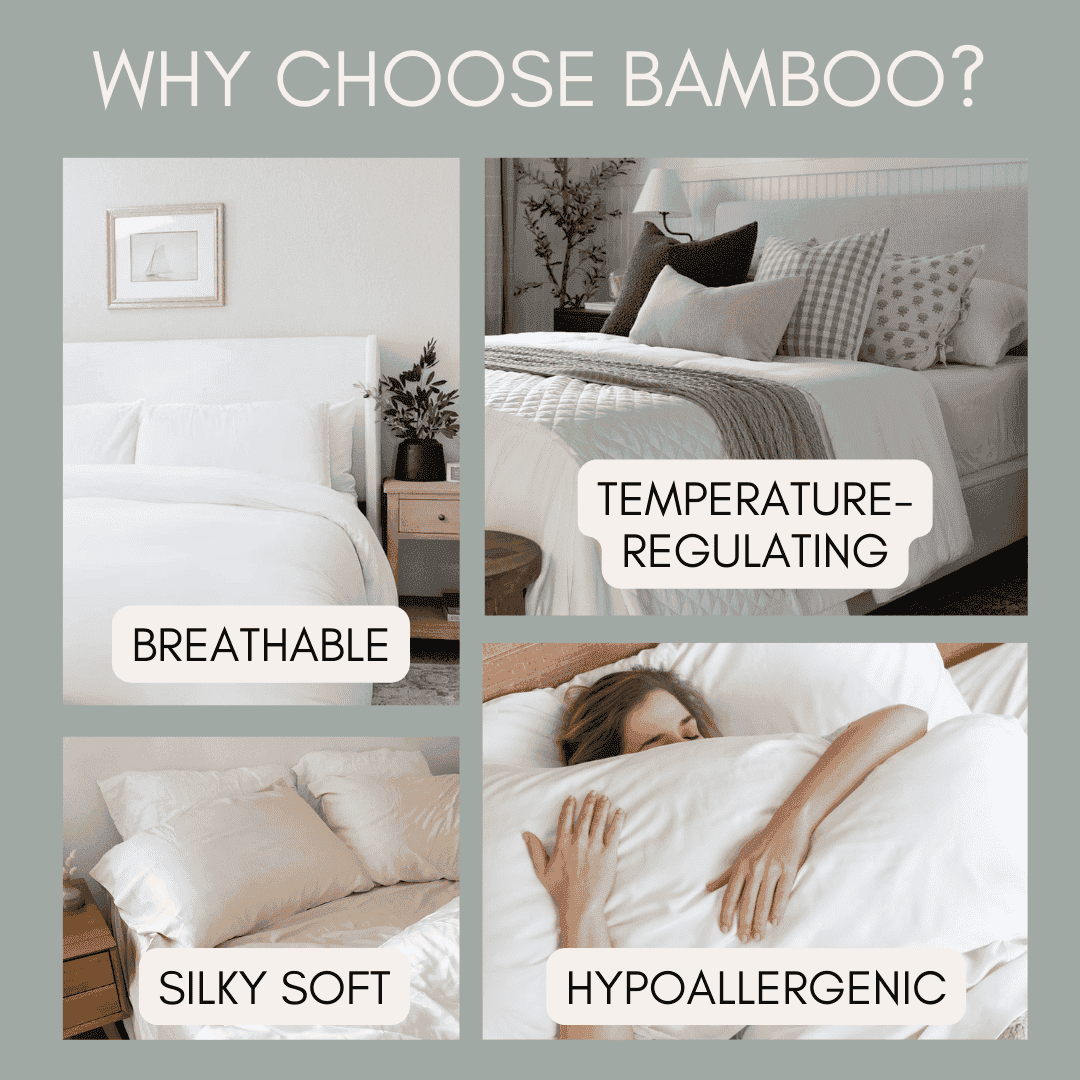 Perks of bamboo bedding, breathable