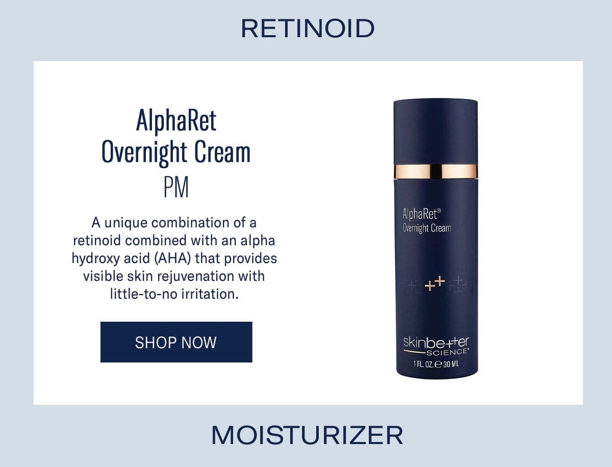 RETINOID: AlphaRet Overnight Cream