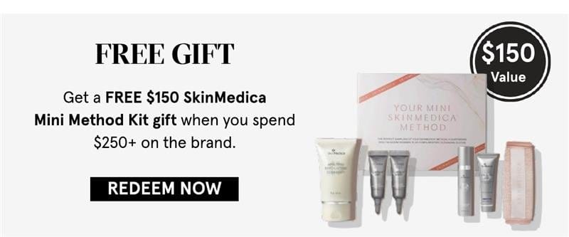 \\$150 SkinMedica Gift with purchase