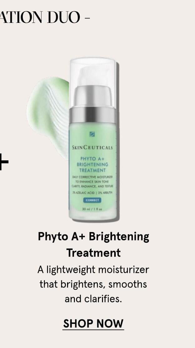 SkinCeuticals Phyto A+ Brightening Treatment Lightweight Moisturizer