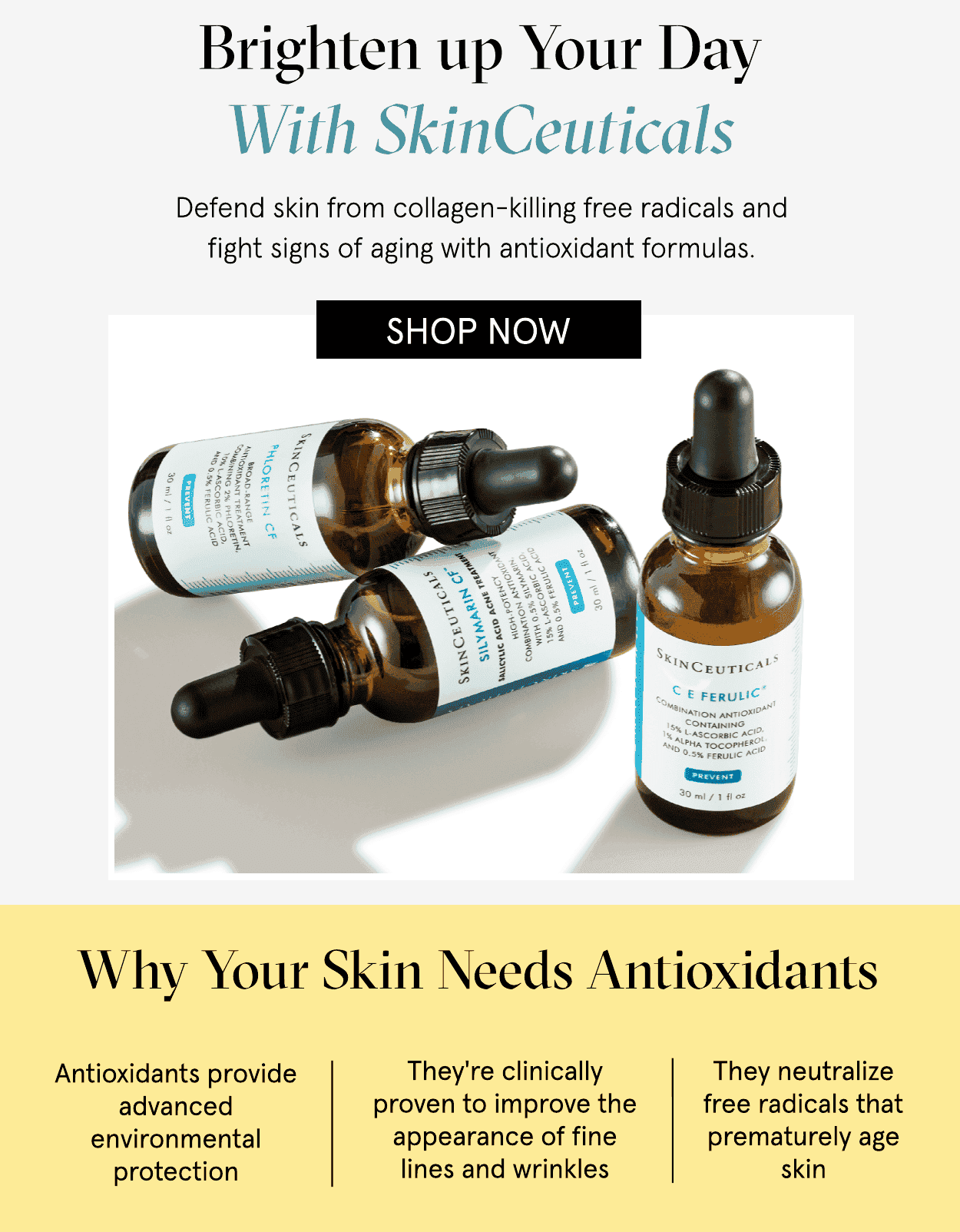 Brighten Up Your Day with SkinCeuticals