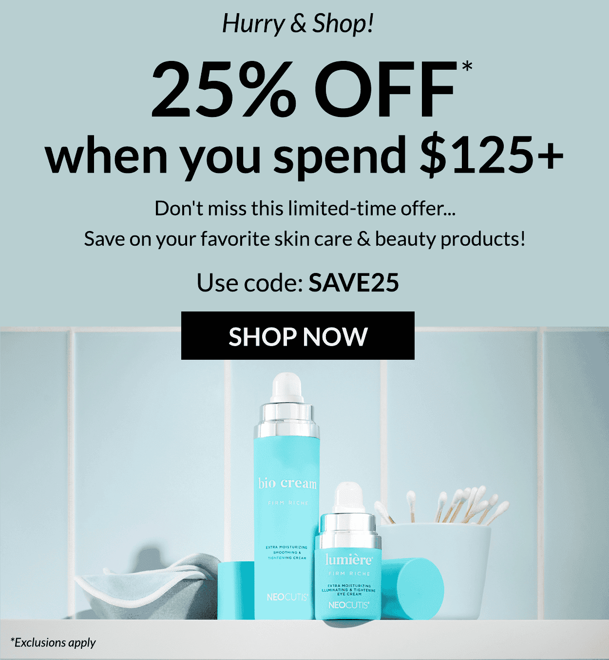 Get 25% OFF with code: SAVE25