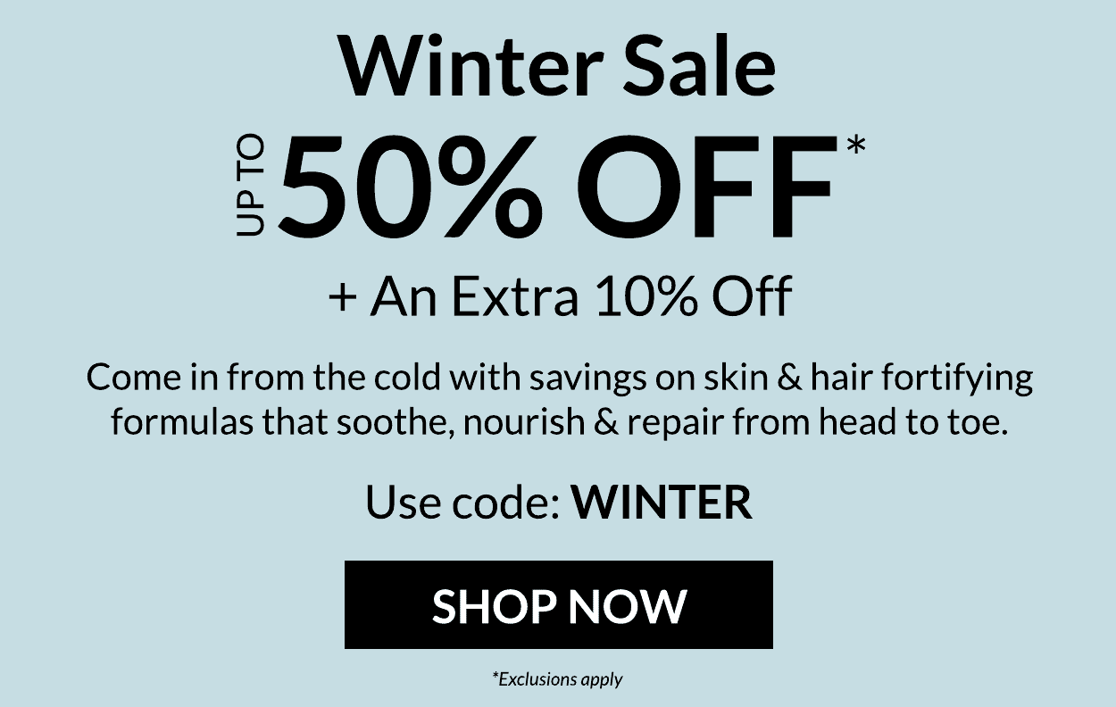 up to 50 off + extra 10 off with code WINTER