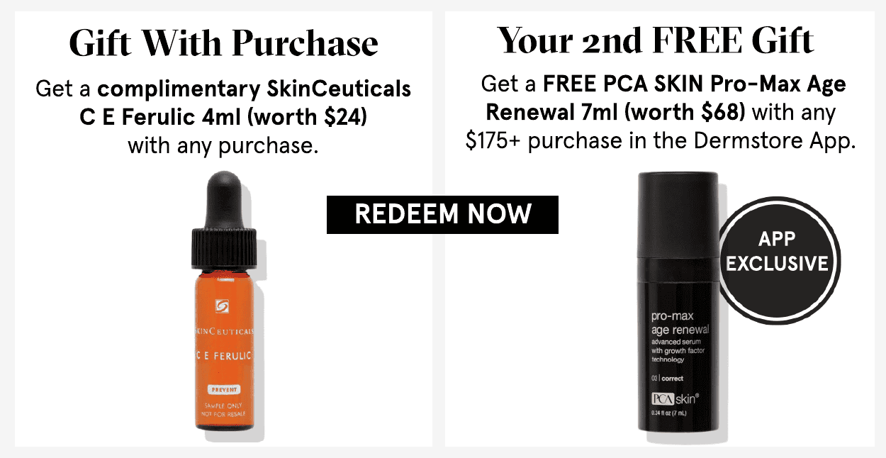 Two Complimentary gifts with purchase