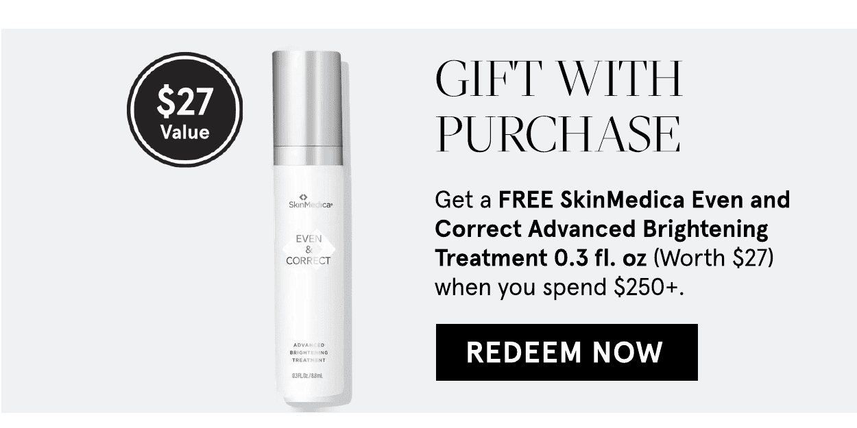 SkinMedica Gift With Purchase when you spend \\$250