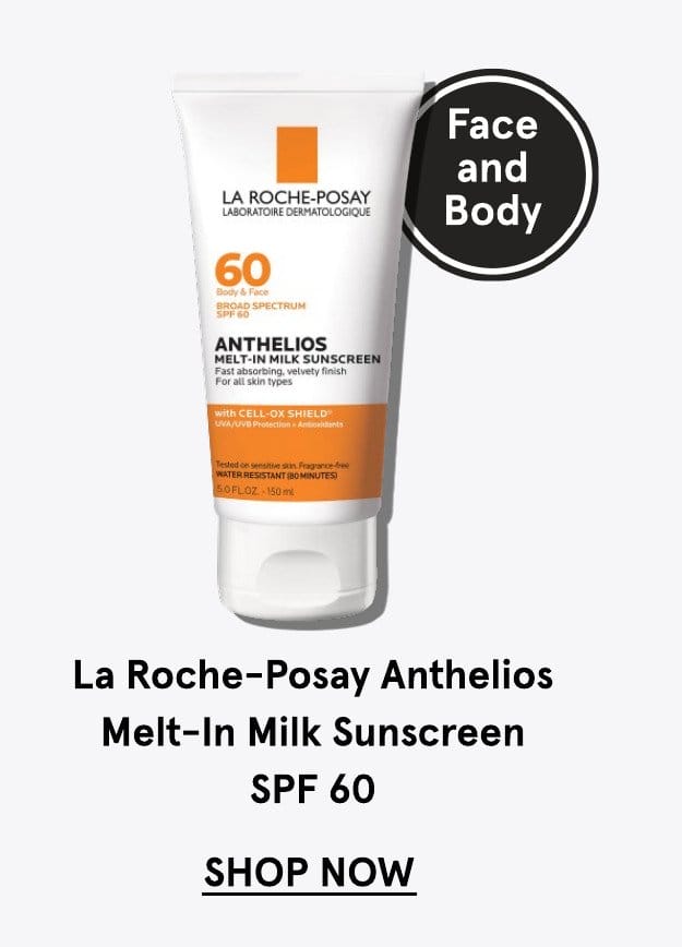 La Roche-Posay Anthelios Melt-In Milk Sunscreen SPF 60