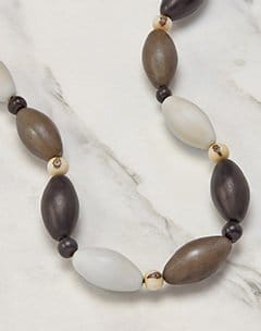 Tagua Barrels Necklace