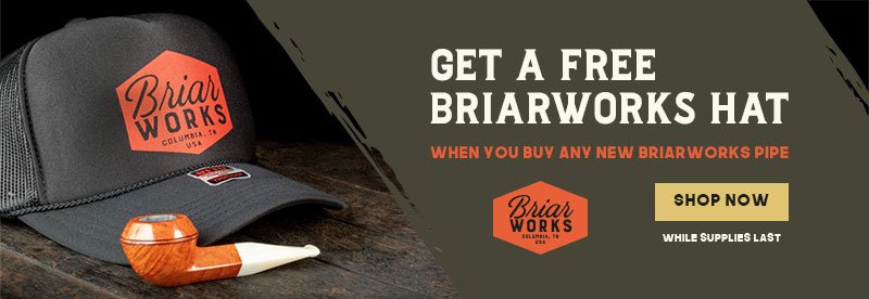 BriarWorks: Buy A Pipe, Get A Hat