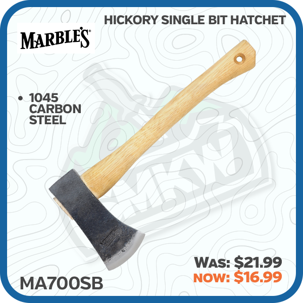 Marbles Hickory Single Bit Hatchet