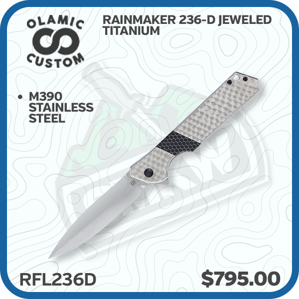 Olamic Rainmaker 236-D Jeweled Titanium