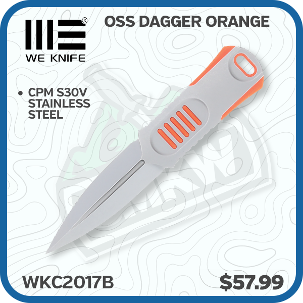 WE Knife OSS Dagger Orange