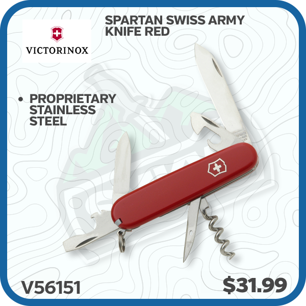 Victorinox Spartan Swiss Army Knife Red V56151