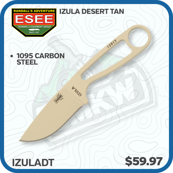 ESEE Izula Desert Tan