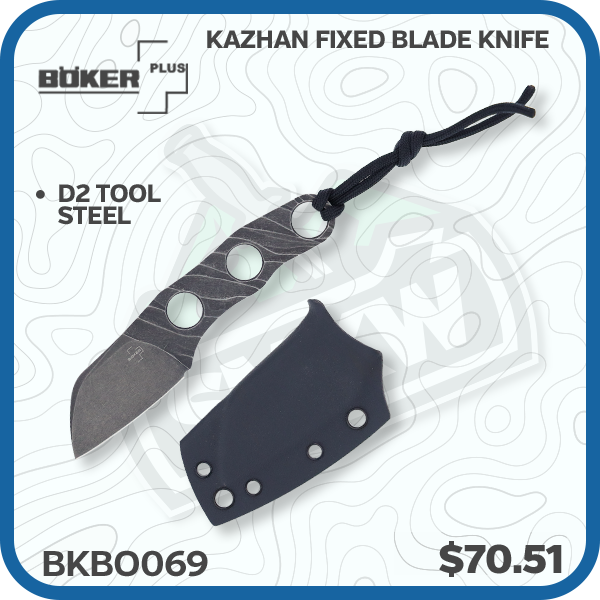 Boker Plus Kazhan Fixed Blade Knife