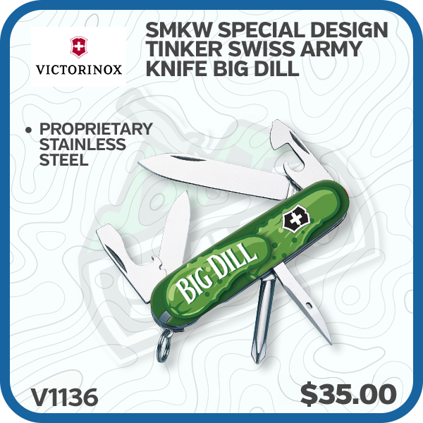 Victorinox Tinker Swiss Army Knife Big Dill (SMKW Special Design)