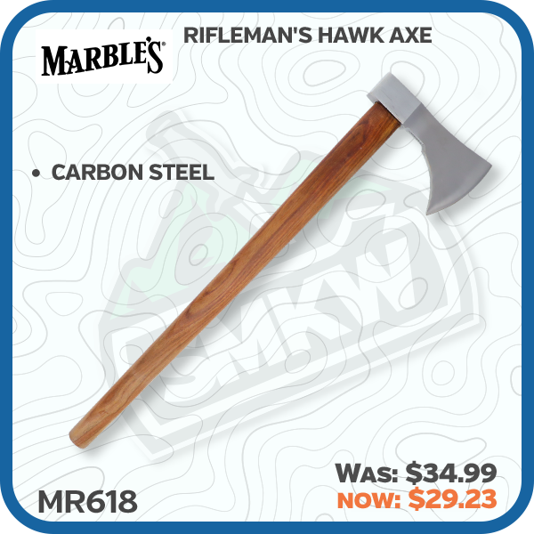Marbles Rifleman's Hawk Axe