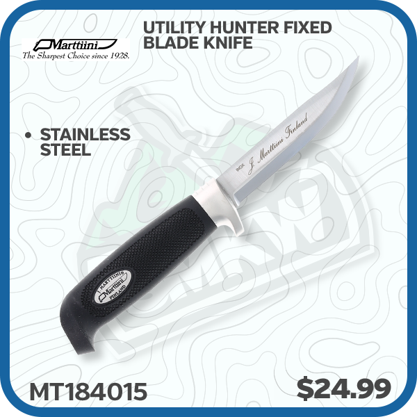 Marttiini Utility Hunter Fixed Blade Knife