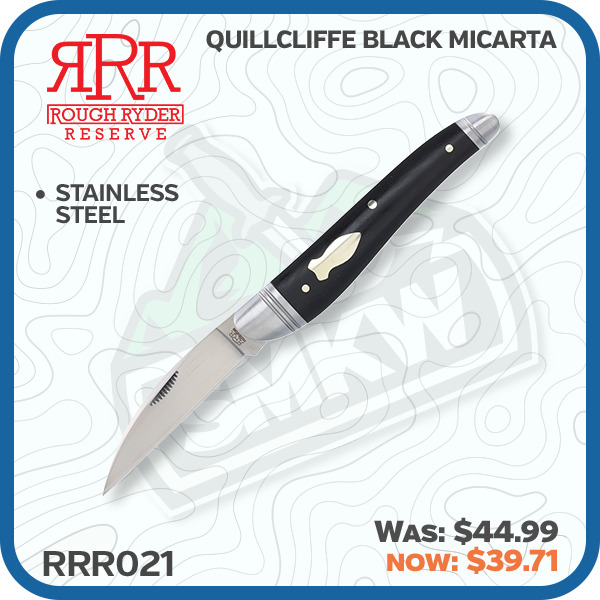 Rough Ryder Reserve Quillcliffe Black Micarta