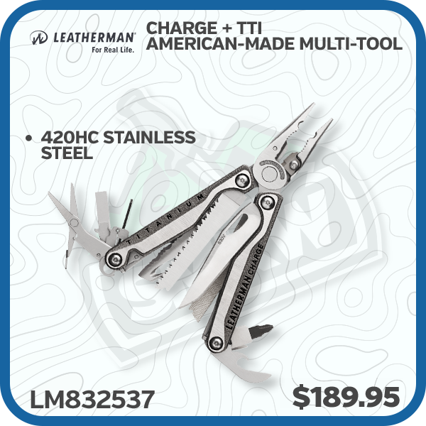 Leatherman Charge + TTI American-Made Multi-Tool