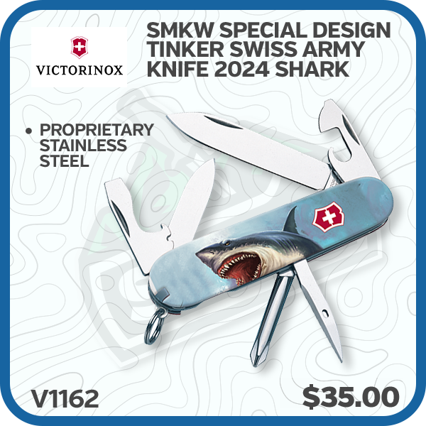 Victorinox Tinker Swiss Army Knife 2024 Shark SMKW Special Design