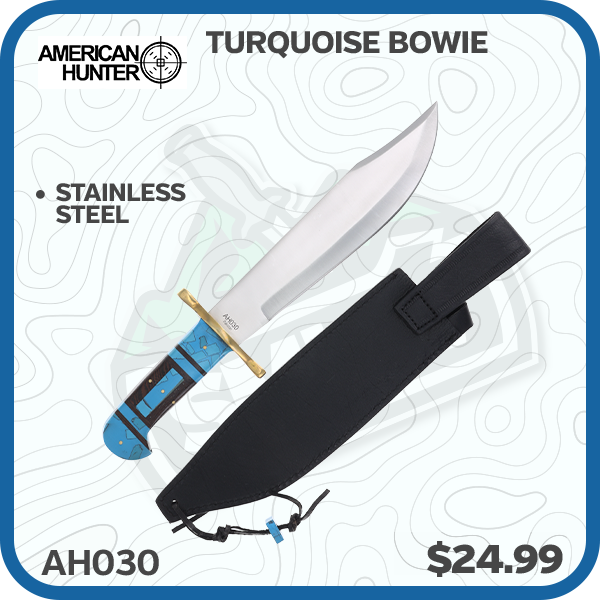 American Hunter Turquoise Bowie